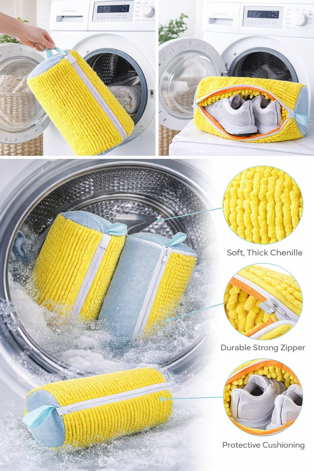 Shoe Washing Machine Bag